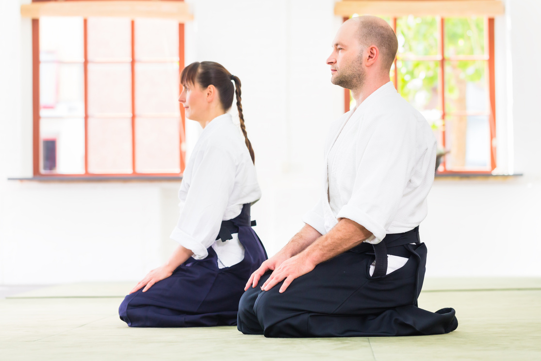 Teacher and Student of Aikido 