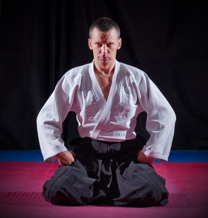 Aikido fighter